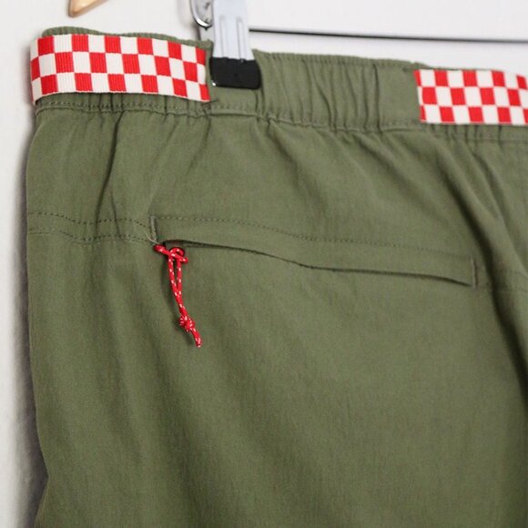 NEW The Great. + Eddie Bauer The Canvas Hiking Cargo Pants 16 Olive Green $150 - Picture 14 of 16